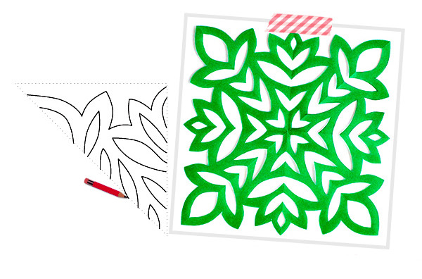 Новогодние поделки: Схемы снежинок из бумаги