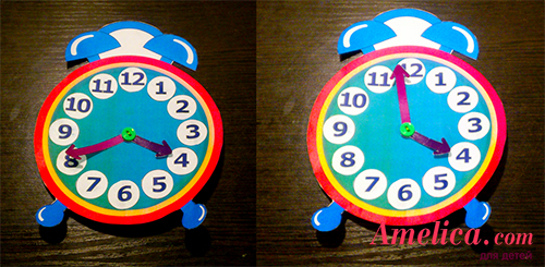 Модель часов из картона. Настенные часы своими руками — пошаговая инструкция с фото примерами