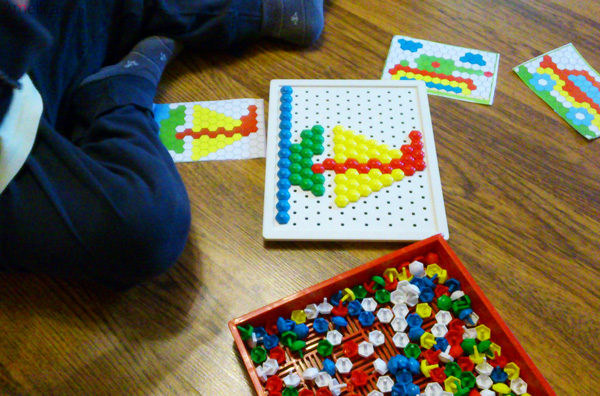 занятия мозаика дома, занятия мозаика в детском саду, схемы мозаики для детей