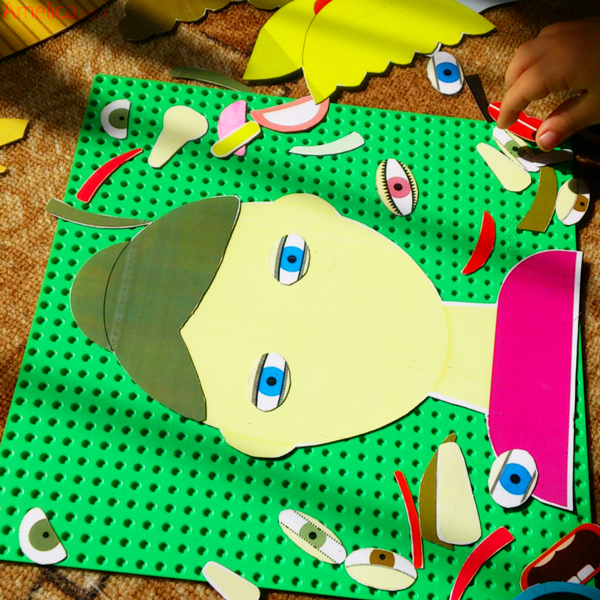 игра для детей «Собери лицо», настольная развивающая игра