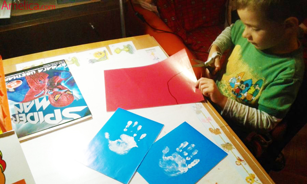 рисование ладошками, рисование ладошками для детей, новогодние поделки своими руками